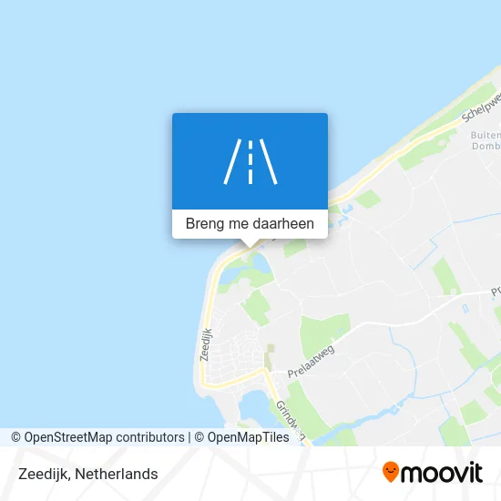 Zeedijk kaart