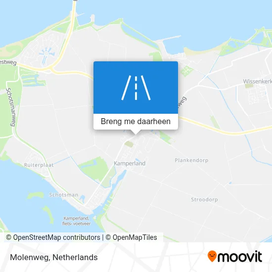 Molenweg kaart