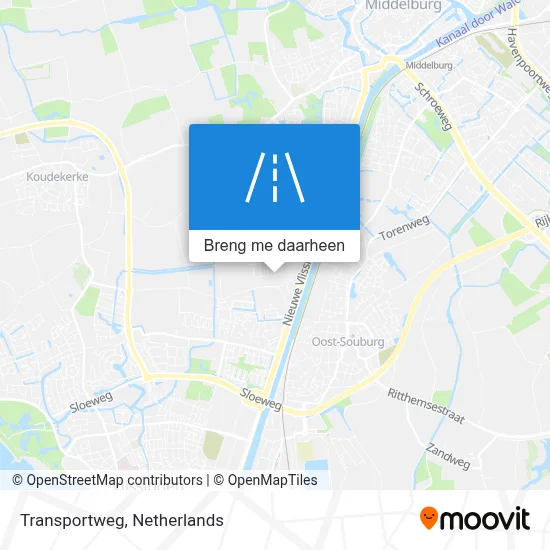 Transportweg kaart