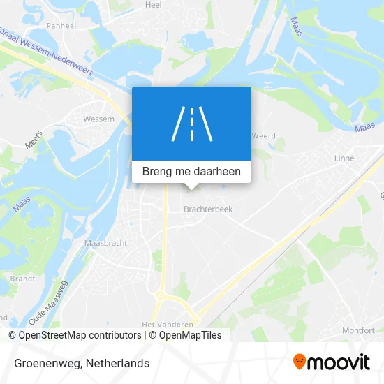 Groenenweg kaart