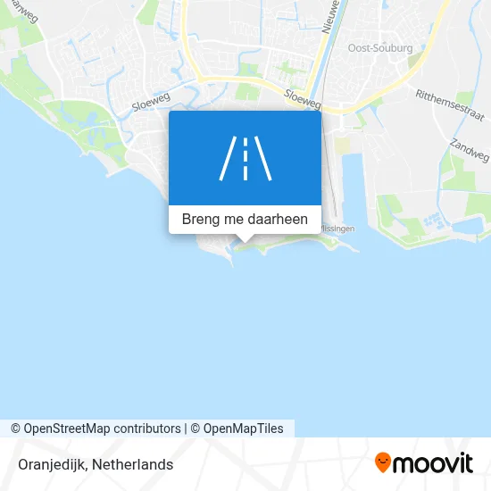 Oranjedijk kaart