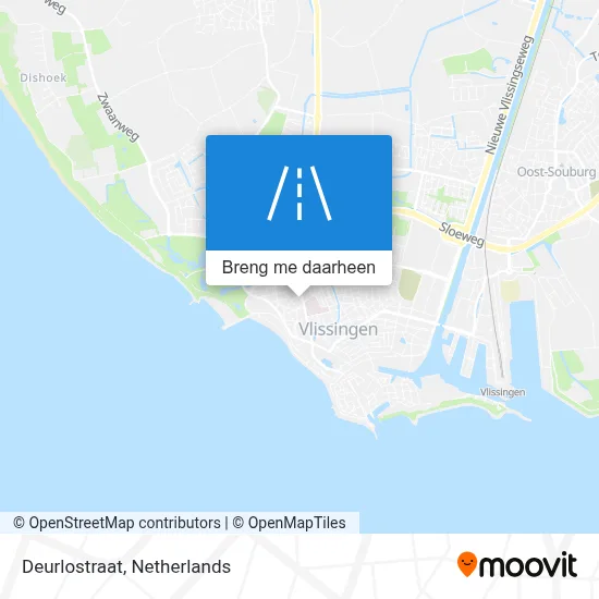 Deurlostraat kaart
