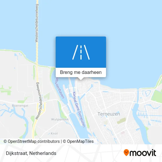 Dijkstraat kaart