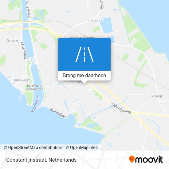 Constantijnstraat kaart