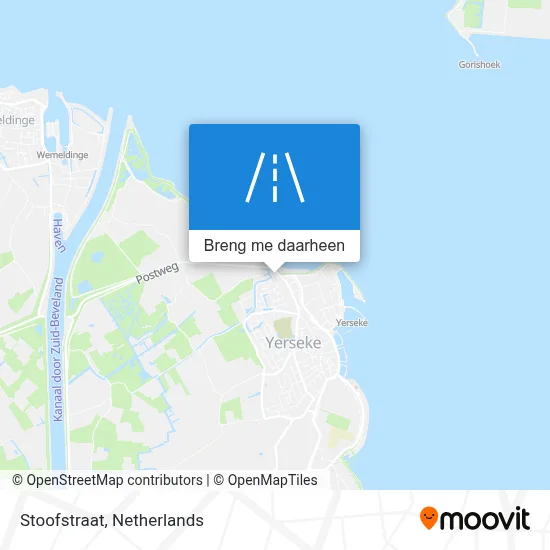 Stoofstraat kaart