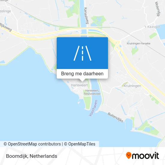 Boomdijk kaart