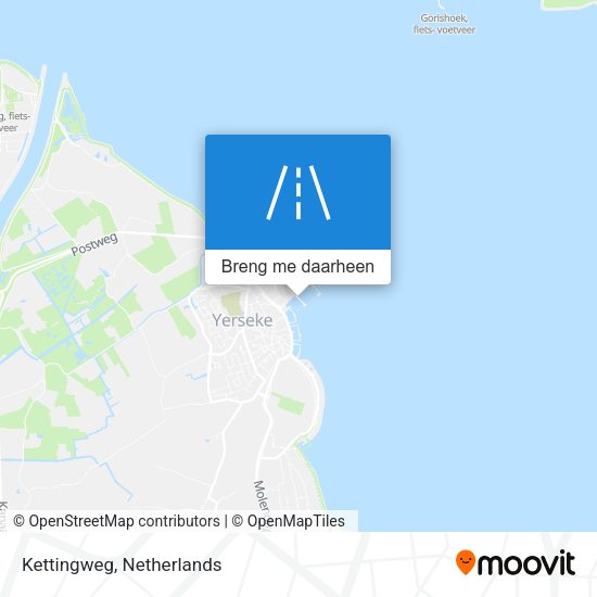 Kettingweg kaart