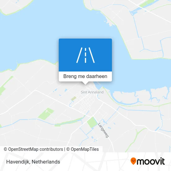 Havendijk kaart