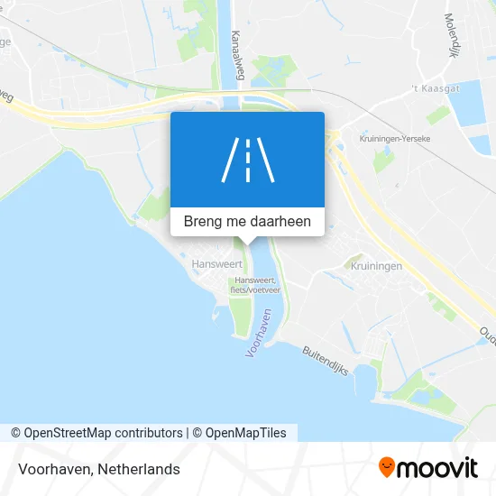 Voorhaven kaart