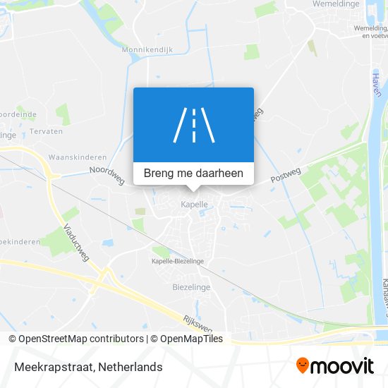 Meekrapstraat kaart