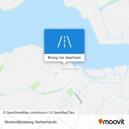 Molendijkseweg kaart