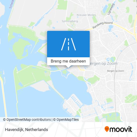 Havendijk kaart