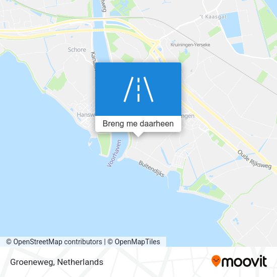 Groeneweg kaart