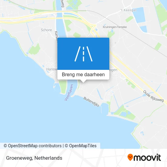Groeneweg kaart
