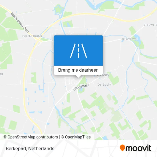 Berkepad kaart