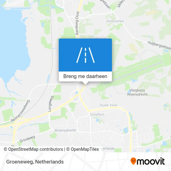 Groeneweg kaart