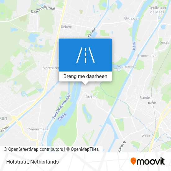 Holstraat kaart