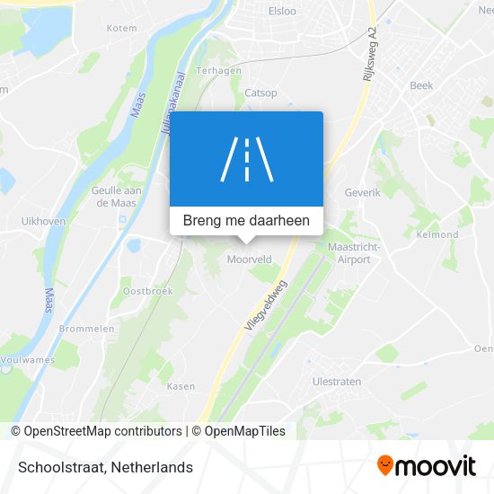 Schoolstraat kaart
