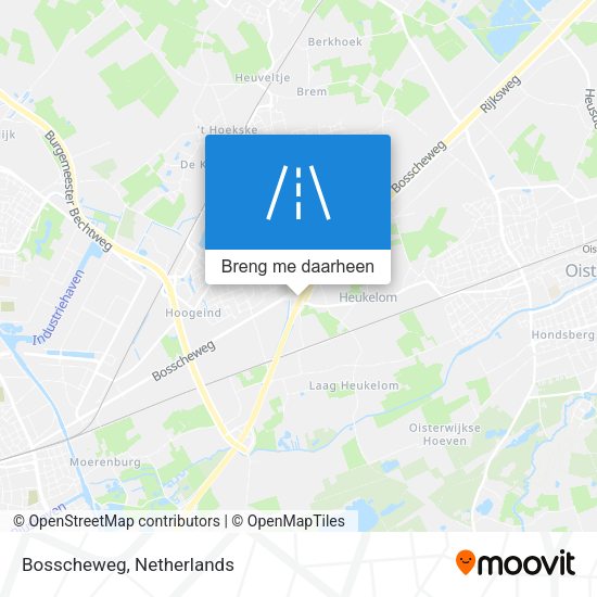 Bosscheweg kaart