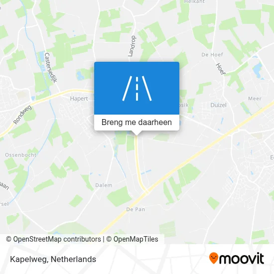 Kapelweg kaart