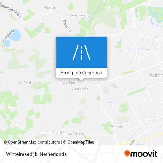 Wintelresedijk kaart