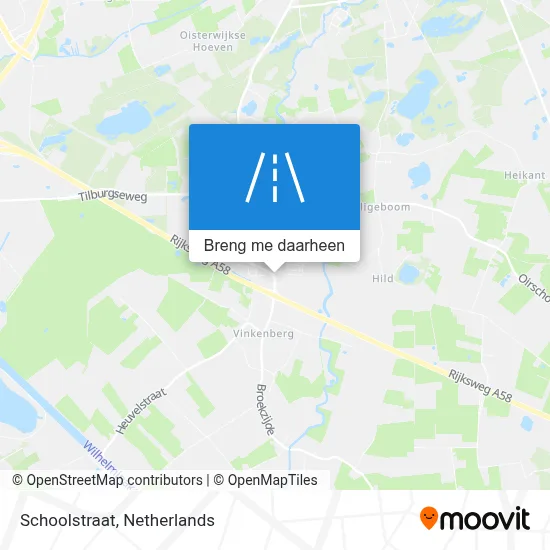 Schoolstraat kaart