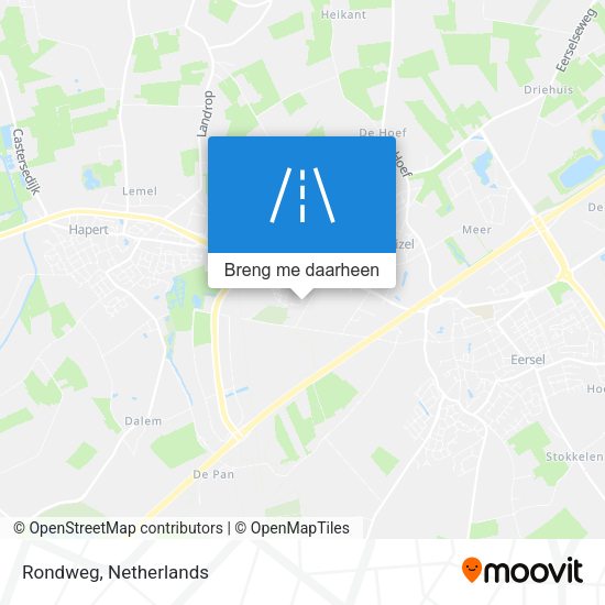 Rondweg kaart