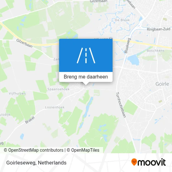 Goirleseweg kaart