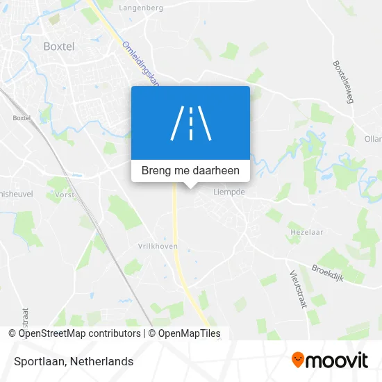 Sportlaan kaart