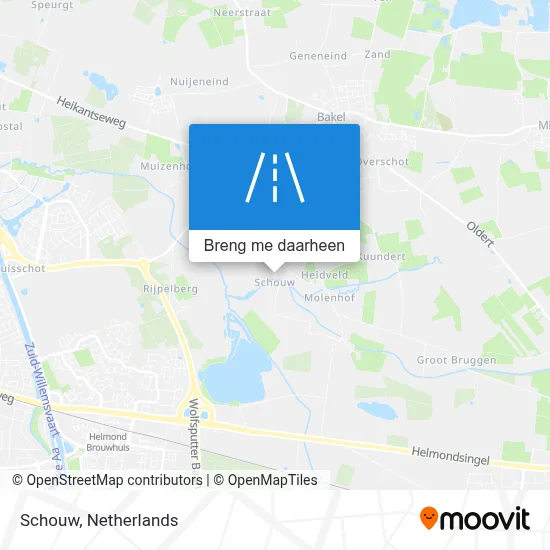 Schouw kaart