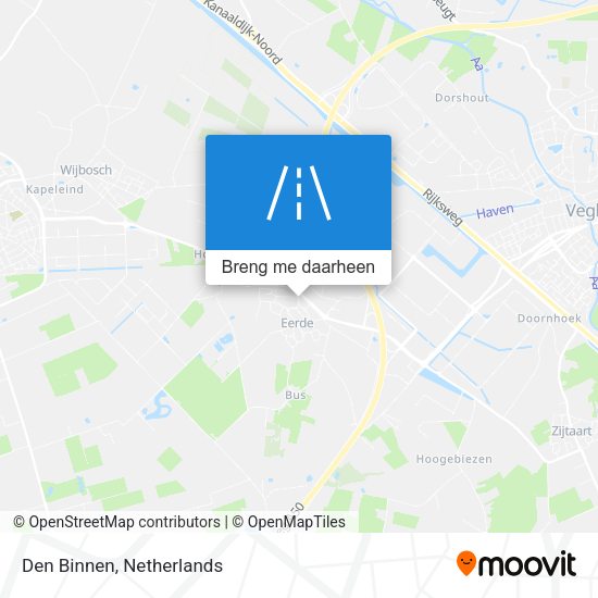 Den Binnen kaart