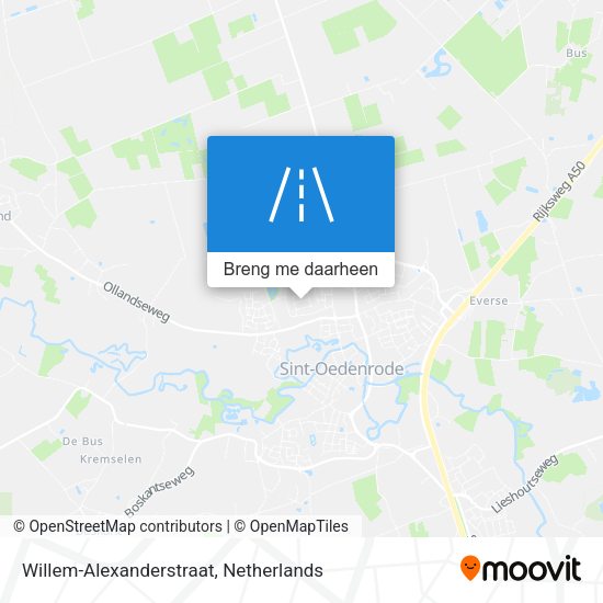 Willem-Alexanderstraat kaart