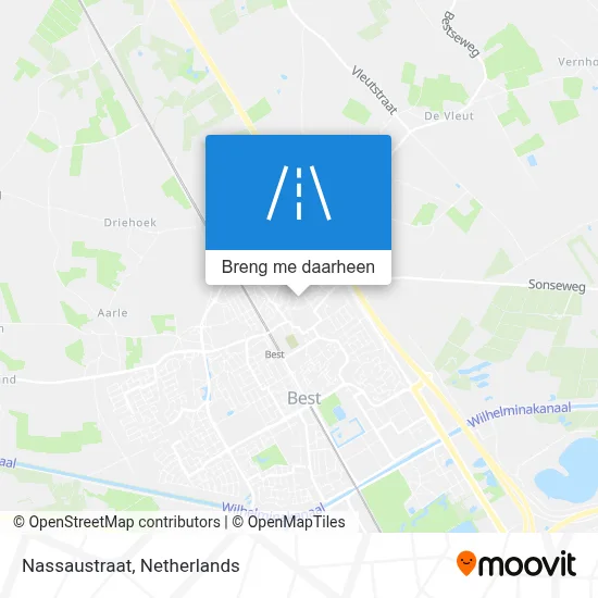 Nassaustraat kaart