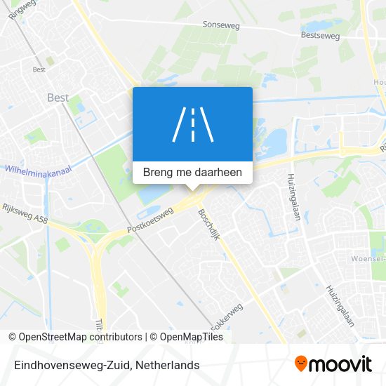 Eindhovenseweg-Zuid kaart