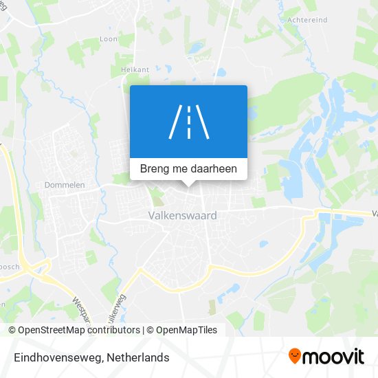 Eindhovenseweg kaart