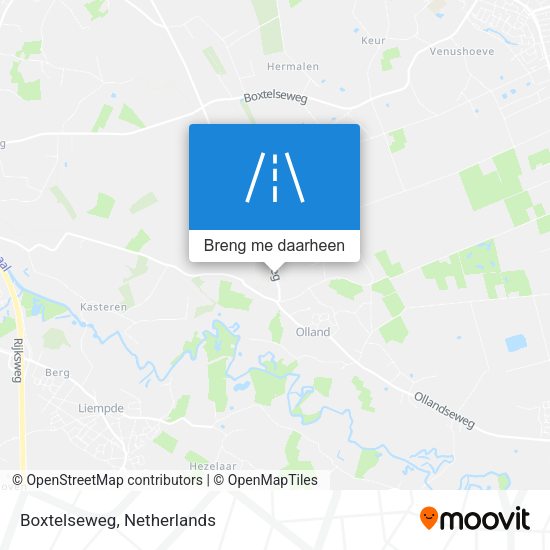 Boxtelseweg kaart