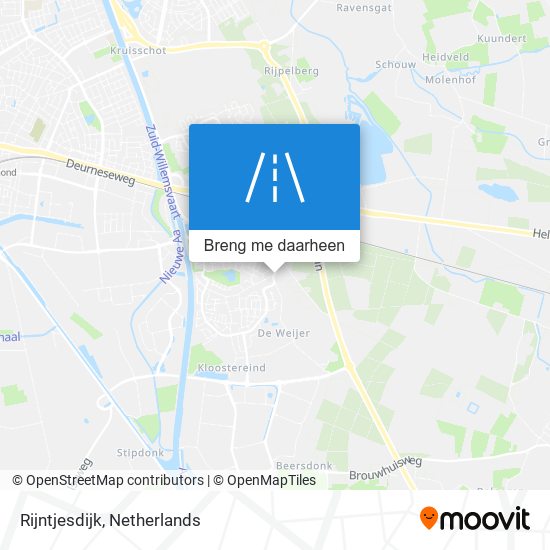 Rijntjesdijk kaart