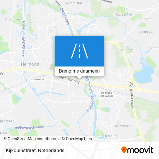 Kijkduinstraat kaart