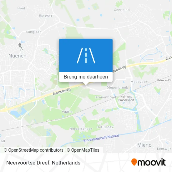 Neervoortse Dreef kaart