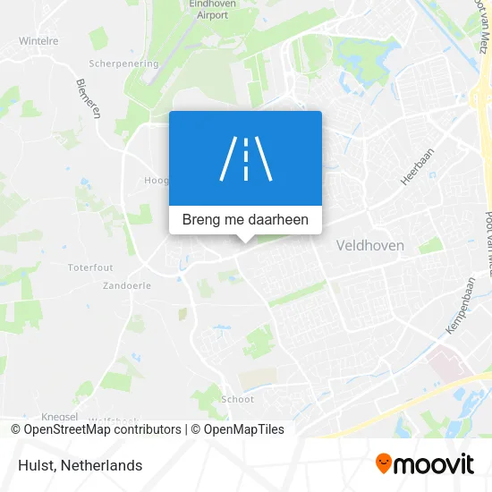 Hulst kaart