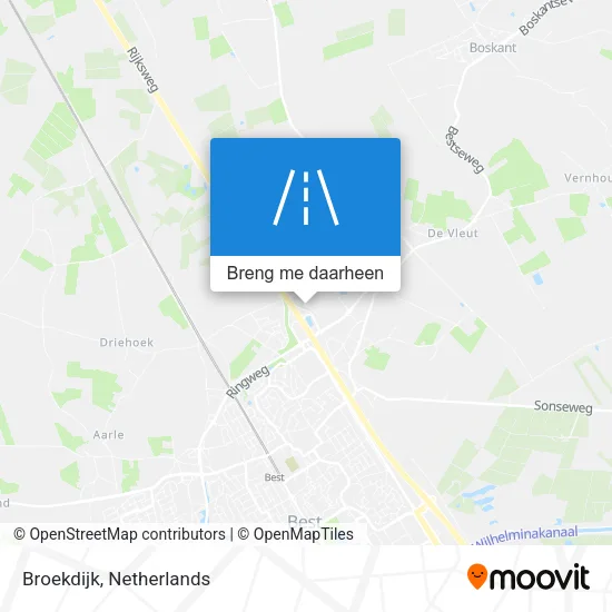 Broekdijk kaart