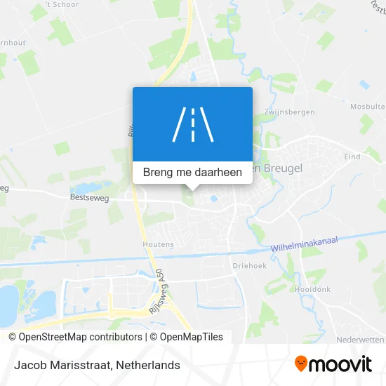 Jacob Marisstraat kaart