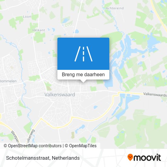 Schotelmansstraat kaart