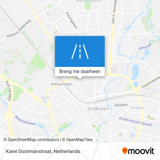 Karel Doormanstraat kaart