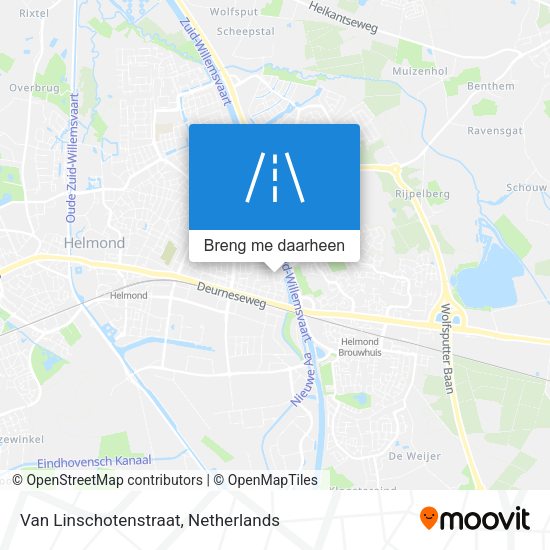 Van Linschotenstraat kaart