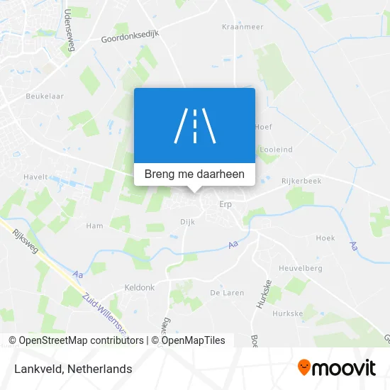 Lankveld kaart