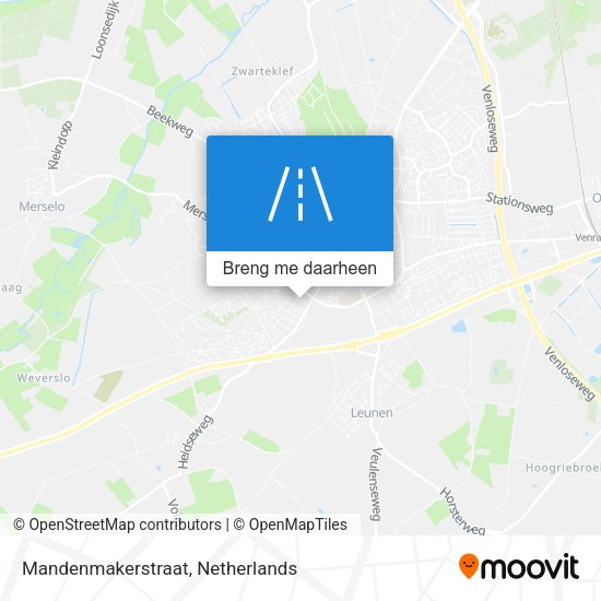 Mandenmakerstraat kaart