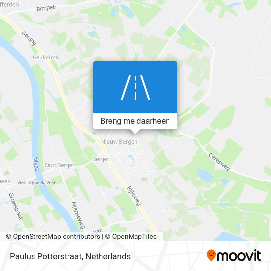 Paulus Potterstraat kaart