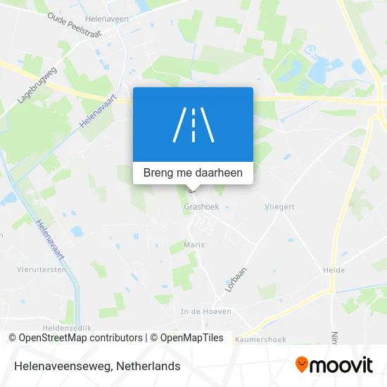 Helenaveenseweg kaart