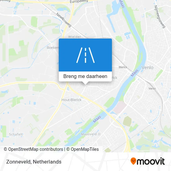 Zonneveld kaart